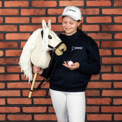 Hobby Horse Skippi Almond A3 - kantar i wodze w zestawie - jasno migdałowy Hobby Horse Skippi Almond A3 - kantar i wodze w zestawie - jasno migdałowy