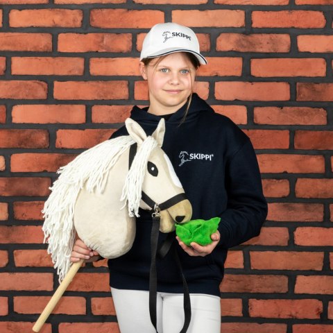 Hobby Horse Skippi Almond A3 - kantar i wodze w zestawie - jasno migdałowy Hobby Horse Skippi Almond A3 - kantar i wodze w zestawie - jasno migdałowy