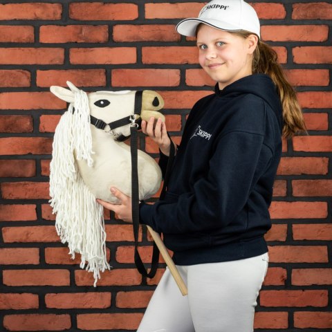 Hobby Horse Skippi Almond A3 - kantar i wodze w zestawie - jasno migdałowy Hobby Horse Skippi Almond A3 - kantar i wodze w zestawie - jasno migdałowy