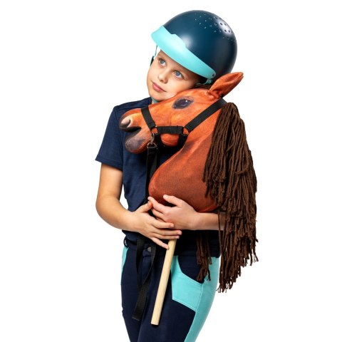 Hobby Horse Skippi bursztyn - koń na patyku kiju dla dziecka - A3 kantar Hobby Horse Skippi bursztyn - koń na patyku kiju dla dziecka - A3 kantar