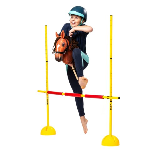 Przeszkoda do skakania Skippi - lekka -przenośnia - bezpieczna - Hobby Horse Przeszkoda do skakania Skippi - lekka -przenośnia - bezpieczna - Hobby Horse