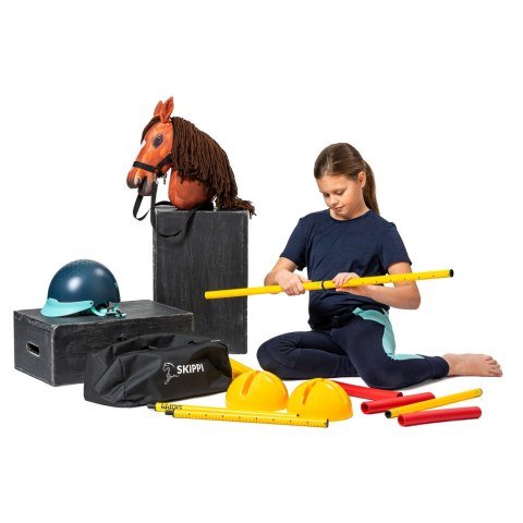 Przeszkoda do skakania Skippi - lekka -przenośnia - bezpieczna - Hobby Horse Przeszkoda do skakania Skippi - lekka -przenośnia - bezpieczna - Hobby Horse