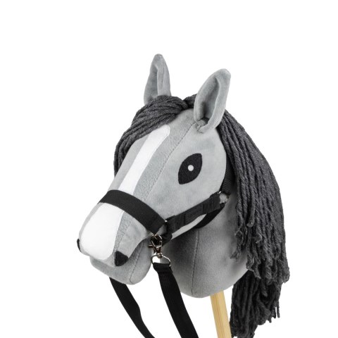 Skippi - lekki mały Hobby Horse - Szary A5 - prezent na dzień dziecka Skippi - lekki mały Hobby Horse - Szary A5 - prezent na dzień dziecka
