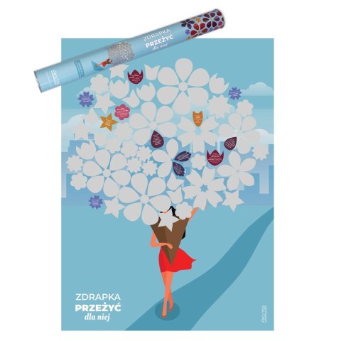 Zdrapka Przeżyć dla Niej Mamy prezent Dzień Matki Zdrapka Przeżyć dla Niej Mamy prezent Dzień Matki