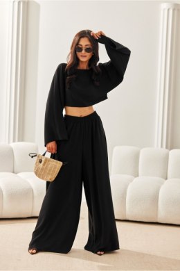 Bluzka Model Martina CZA BLU0216 Black - Roco Fashion