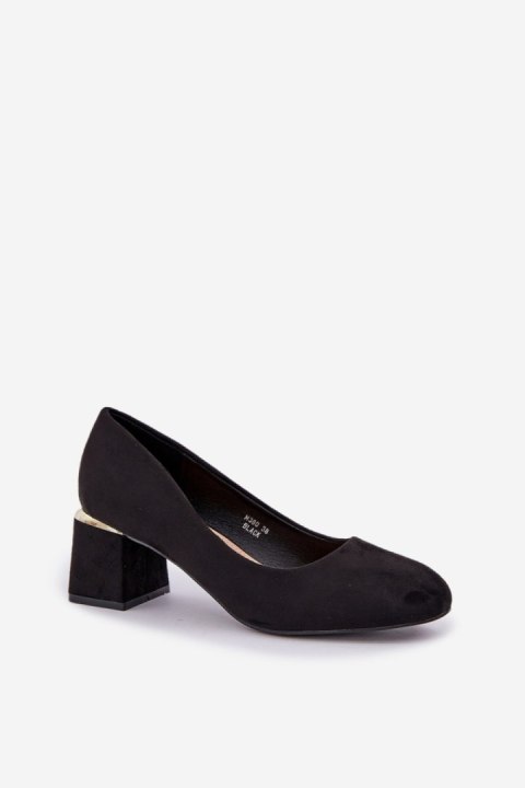 Czółenka Model Veniffia M380 Black - Step in style Czółenka Model Veniffia M380 Black - Step in style