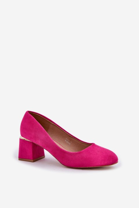 Czółenka Model Veniffia M380 Fuksja - Step in style Czółenka Model Veniffia M380 Fuksja - Step in style
