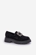 Mokasyny Model Valiana JH23-61 Black - Step in style
