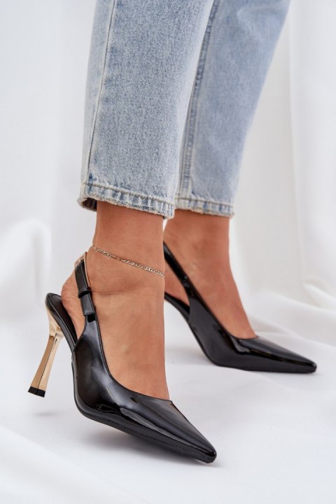 Szpilki Model Rivori LE116P Black - Step in style Szpilki Model Rivori LE116P Black - Step in style