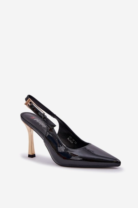 Szpilki Model Rivori LE116P Black - Step in style Szpilki Model Rivori LE116P Black - Step in style