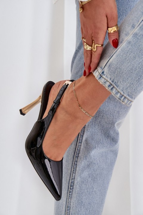Szpilki Model Rivori LE116P Black - Step in style Szpilki Model Rivori LE116P Black - Step in style