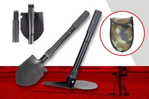 SAPERKA SKŁADANA WIELOFUNKCYJNA 6W1 MOTYKA SZPADEL SAPERKA SKŁADANA WIELOFUNKCYJNA 6W1 MOTYKA SZPADEL