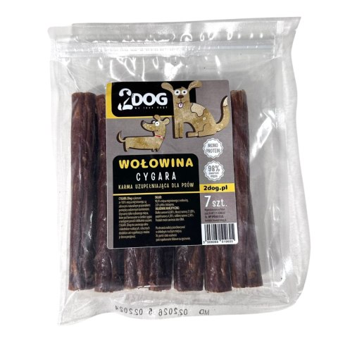 2Dog Cygara WOŁOWINA 7szt 2Dog Cygara WOŁOWINA 7szt