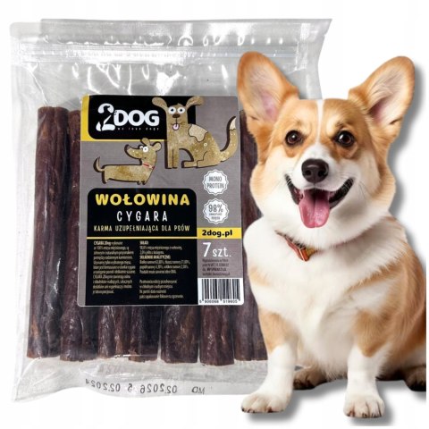 2Dog Cygara WOŁOWINA 7szt 2Dog Cygara WOŁOWINA 7szt