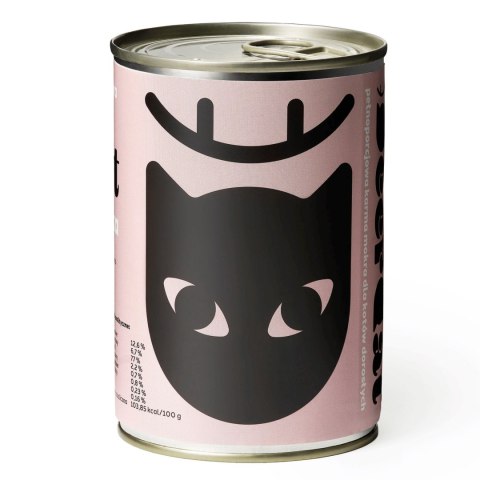 Deer Cat Sarna i przepiórka 400g Deer Cat Sarna i przepiórka 400g