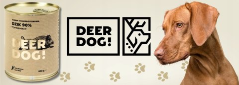 Deer Dog Dzik z topinamburem 800g puszka Deer Dog Dzik z topinamburem 800g puszka