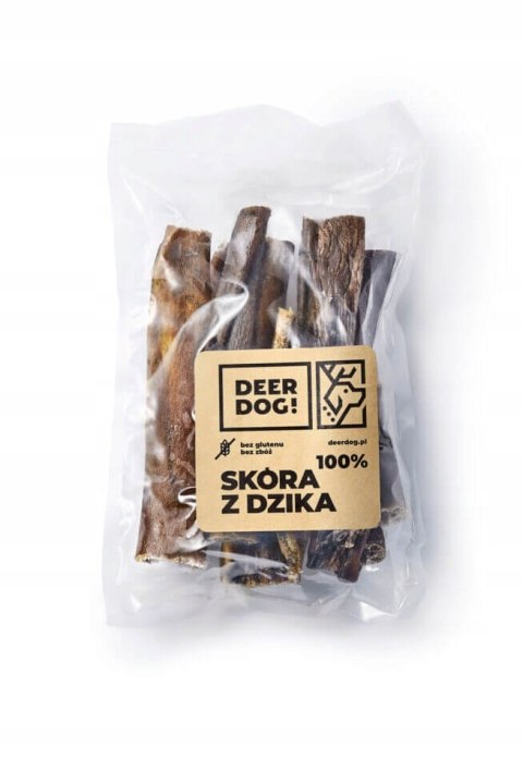 Deer Dog gryzak skóra z dzika 200g Deer Dog gryzak skóra z dzika 200g