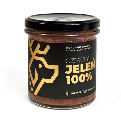 Deer Dog karma mokra jeleń 100% słoik 290 g Deer Dog karma mokra jeleń 100% słoik 290 g