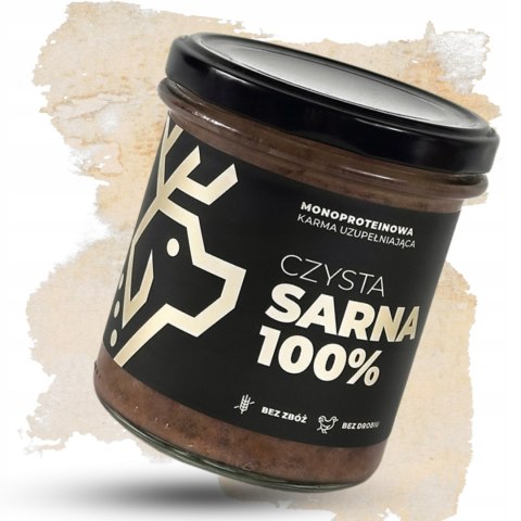 Deer Dog karma mokra sarna 100% słoik 290g Deer Dog karma mokra sarna 100% słoik 290g