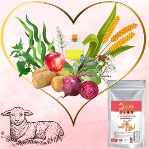 SUCHA KARMA DLA PSA 2Dog JAGNIĘCINA 12kg ZIMNOTŁOCZONA HIPOALERGICZNA MONO SUCHA KARMA DLA PSA 2Dog JAGNIĘCINA 12kg ZIMNOTŁOCZONA HIPOALERGICZNA MONO