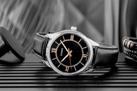 Zegarek Męski CASIO MTP-V005L-1B5UDF + BOX Zegarek Męski CASIO MTP-V005L-1B5UDF + BOX