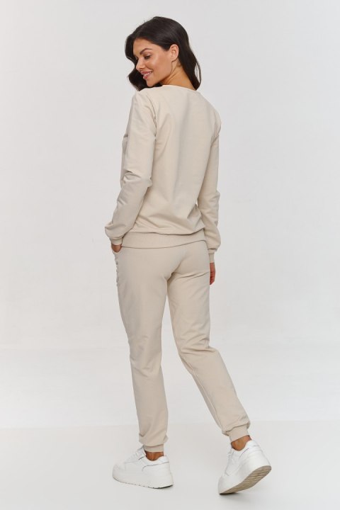Spodnie Komplet Model M868 Light Beige - Makadamia Spodnie Komplet Model M868 Light Beige - Makadamia