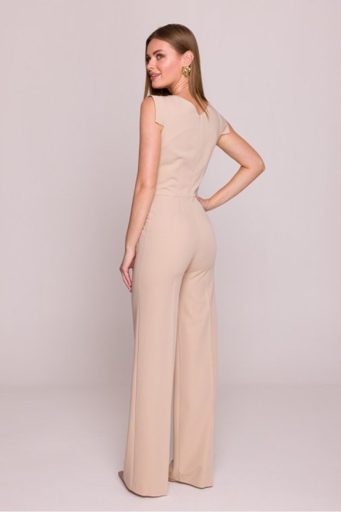 Kombinezon Model S407 Beige - Stylove Kombinezon Model S407 Beige - Stylove