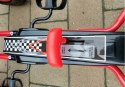 LEAN CARS Gokart Czerwony A-15 Pompowane Koła