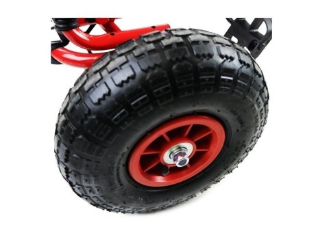 LEAN CARS Gokart Czerwony A-15 Pompowane Koła LEAN CARS Gokart Czerwony A-15 Pompowane Koła