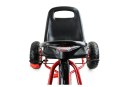 LEAN CARS Gokart Czerwony A-15 Pompowane Koła