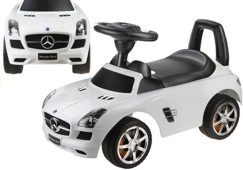 LEAN CARS Jeździk Mercedes-Benz SLS AMG Biały LEAN CARS Jeździk Mercedes-Benz SLS AMG Biały