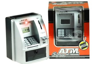 LEAN Toys Bankomat dziecięcy skarbonka
