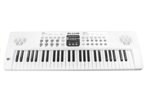 LEAN Toys Elektryczne pianinko z mikrofonem USB