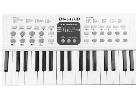 LEAN Toys Elektryczne pianinko z mikrofonem USB