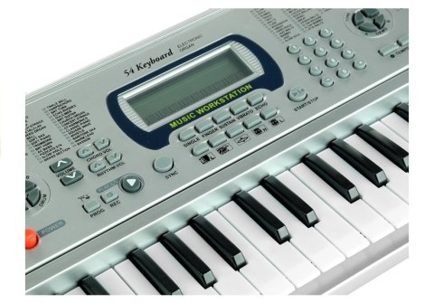 LEAN Toys Keyboard MQ5407 Organy 54 Klawisze LCD Ładowarka