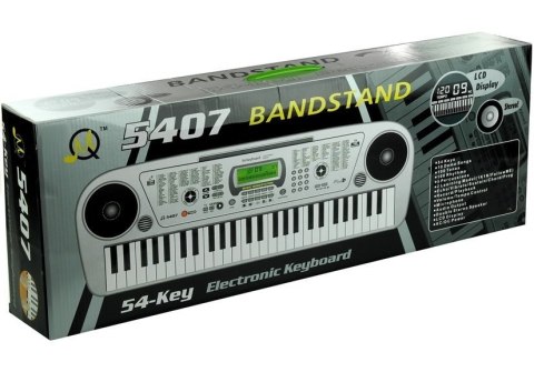 LEAN Toys Keyboard MQ5407 Organy 54 Klawisze LCD Ładowarka