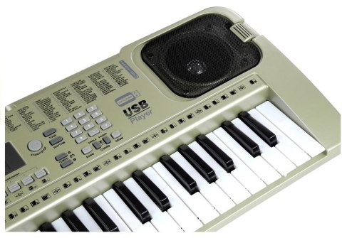 LEAN Toys Keyboard MQ807 Organy Pianinko + Mikrofon USB