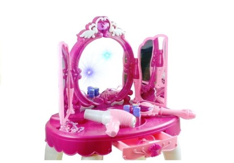 LEAN Toys Ogromna Bajkowa Toaletka Dla Księżniczki Różdżka