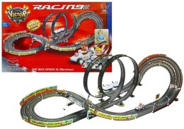 LEAN Toys Tor Samochodowy + 2 Auta Mario RC 452cm 20km/h