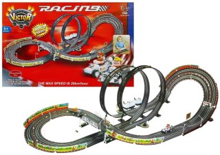 LEAN Toys Tor Samochodowy + 2 Auta Mario RC 452cm 20km/h