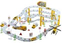 LEAN Toys Tor Samochodowy Rail Racing Metalowe Autka 12km/h