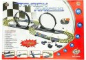 LEAN Toys Tor Samochodowy Track Racing Dwa Auta 565 cm
