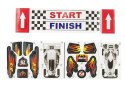 LEAN Toys Tor Samochodowy Track Racing Dwa Auta 565 cm