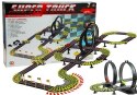 LEAN Toys Tor Wyścigowy 11 Metrów + 2 Autka Zasilacz