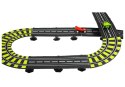 LEAN Toys Tor Wyścigowy 11 Metrów + 2 Autka Zasilacz