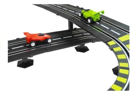 LEAN Toys Tor Wyścigowy 11 Metrów + 2 Autka Zasilacz LEAN Toys Tor Wyścigowy 11 Metrów + 2 Autka Zasilacz