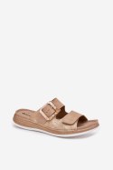 Sandał Klapki Model INBLU MK000013 Beige - Step in style