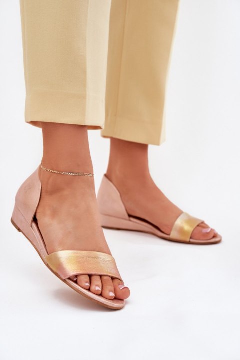 Sandały Model Maciejka 01971-72 Pink Gold - Step in style Sandały Model Maciejka 01971-72 Pink Gold - Step in style