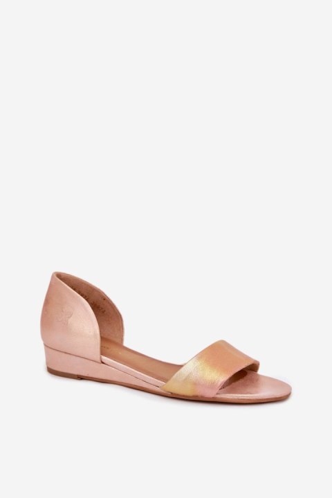 Sandały Model Maciejka 01971-72 Pink Gold - Step in style Sandały Model Maciejka 01971-72 Pink Gold - Step in style