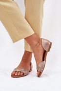 Sandały Model Maciejka 06947-25 Gold - Step in style